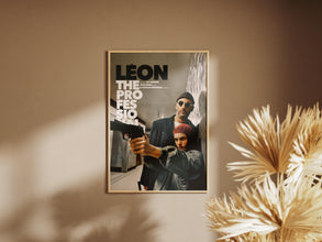 Leon Poster, Leon The Professional, Retro Vintage Film, Luc Besson, Mathilda, Natalie Portman 4406335795