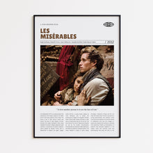 Les Misérables, Tom Hooper, Retro Movie Poster, Custom Movie Poster 4421166759