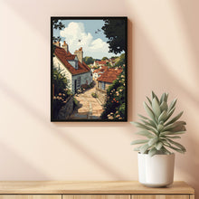Lewes Travel Print Wall Art, Lewes Travel Poster, East Sussex, English Coastal Art3