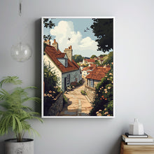 Lewes Travel Print Wall Art, Lewes Travel Poster, East Sussex, English Coastal Art3