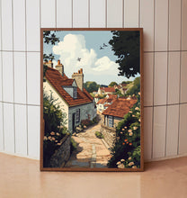 Lewes Travel Print Wall Art, Lewes Travel Poster, East Sussex, English Coastal Art3
