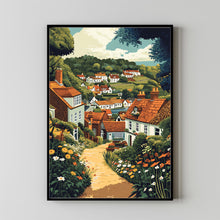Lewes Travel Print Wall Art, Lewes Travel Poster, East Sussex, English Coastal Art4