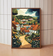 Lewes Travel Print Wall Art, Lewes Travel Poster, East Sussex, English Coastal Art4