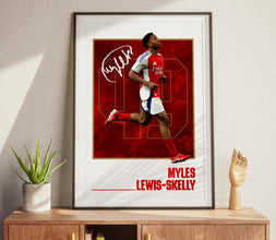 Lewis-Skelly Football Poster Modern Hybrid Art Print 4392145288