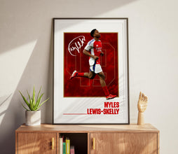 Lewis-Skelly Football Poster Modern Hybrid Art Print 4392145288