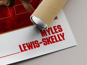 Lewis-Skelly Football Poster Modern Hybrid Art Print 4392145288
