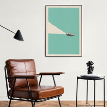 Life Aquatic Inspired Poster  Minimalist Art Print  Retro Art Print  Wall Art  Housewarming Gift  Wes Anderson Movie Poster 1622534806