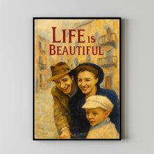 Life Is Beautiful 1997 Poster Art Print Movie Posters Gift for Movie lovers 1