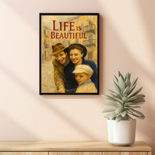 Life Is Beautiful 1997 Poster Art Print Movie Posters Gift for Movie lovers 1