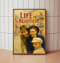 Life Is Beautiful 1997 Poster Art Print Movie Posters Gift for Movie lovers 1