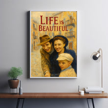 Life Is Beautiful 1997 Poster Art Print Movie Posters Gift for Movie lovers 1 copy