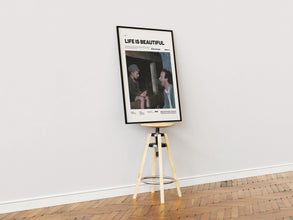 Life Is Beautiful Poster, Roberto Benigni Memorable Film Life Is Beautiful Print, Roberto Benigni Poster,Movie Wall Decor, Cult Movie Print 1887814738