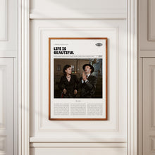 Life Is Beautiful, Roberto Benigni, Retro Movie Poster, Custom Movie Poster 4421169303