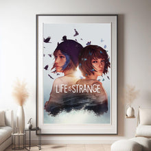 Life Is Strange, Game Poster, Retro Vintage Illustration, Gift Game Poster, Nostalgic Artwork, Unframed Canvas Print 4308467945