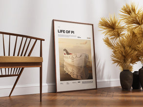 Life of Pi Poster, Suraj Sharma Film Poster, Ang Lee Film Life of Pi Print, Bengal Tiger Poster, Movie Wall Decor Idea, Life of Pi Wall Art 4348220716