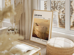 Life of Pi Poster, Suraj Sharma Film Poster, Ang Lee Film Life of Pi Print, Bengal Tiger Poster, Movie Wall Decor Idea, Life of Pi Wall Art 4348220716