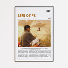 Life of Pi, Ang Lee, Retro Movie Poster, Custom Movie Poster 4421169453