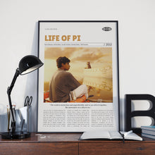 Life of Pi, Ang Lee, Retro Movie Poster, Custom Movie Poster 4421169453