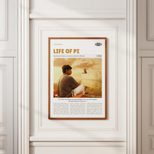 Life of Pi, Ang Lee, Retro Movie Poster, Custom Movie Poster 4421169453