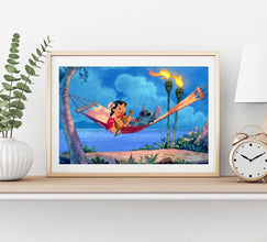 Lilo & Stitch Movie Poster, HD Wall Art Canvas Painting For Home Decor 1730047400
