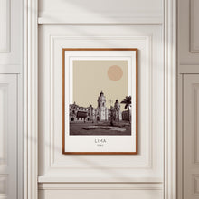 Lima Poster Print, Lima Travel Poster, Lima Minimalistic Wall Art, Lima, Peru 1868249454