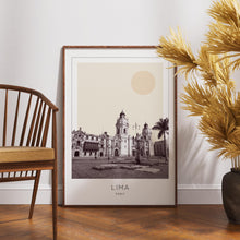 Lima Poster Print, Lima Travel Poster, Lima Minimalistic Wall Art, Lima, Peru 1868249454