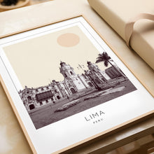Lima Poster Print, Lima Travel Poster, Lima Minimalistic Wall Art, Lima, Peru 1868249454