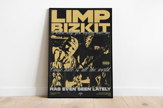 Limp Bizkit Poster Print  Concert Album Music Poster  Album Cover Poster  Wall Decor  Music Gift  Room Decor 4314108534