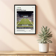 Lincoln Financial Field Poster, Philadelphia Eagles Poster Print, NFL Stadium Poster, Football Fan Gift