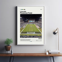 Lincoln Financial Field Poster, Philadelphia Eagles Poster Print, NFL Stadium Poster, Football Fan Gift