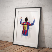 Lionel Messi - Legend -  Poster -  Print 1410560846