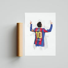 Lionel Messi - Legend -  Poster -  Print 1410560846