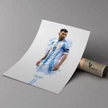 Lionel Messi Argentina Poster Football Wall Art, 2026 World Cup 1765149744