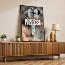 Lionel Messi Football Poster Argentina Football Art Print 4396422623