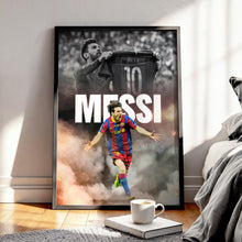 Lionel Messi Football Poster Barcelona Football Art Print 4396414904