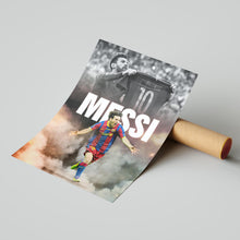Lionel Messi Football Poster Barcelona Football Art Print 4396414904