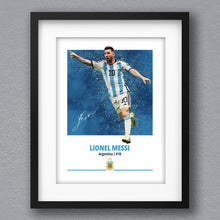Lionel Messi Poster Messi 10 Print, Football Poster 1862312571
