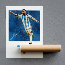 Lionel Messi Poster Messi 10 Print, Football Poster 1862312571