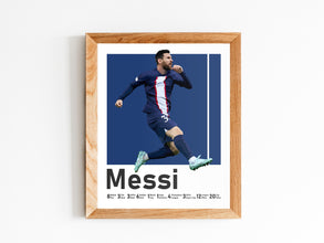 Lionel Messi Poster, Argentinian Soccer Legend, Football Titles Sport Poster 1462328494