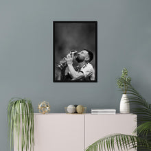 Lionel Messi Print, Football Motivational Poster, Fine Art Photography Wall Art, Sports Fan Gift, Soccer Black and White Print 4443772980
