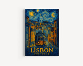 Lisbon Travel Poster - Portugal Wall Art Print, Illustration Poster, Artwork, Home & Office decor, Gift idea, Travel print, Lisboa print (2)