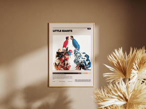 Little Giants Movie Poster, Retro Football Art Print 1885522942