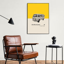 Little Miss Sunshine  Car in Movie Poster  Mid Century Modern Poster  Minimalist Poster  Retro Art Print  Classic Movie 1590996319