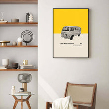 Little Miss Sunshine  Car in Movie Poster  Mid Century Modern Poster  Minimalist Poster  Retro Art Print  Classic Movie 1590996319