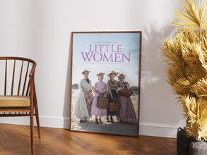 Little Women Poster, Retro Movie, Vintage Film, Gift for Siblings, Print Wall Art 4346609036