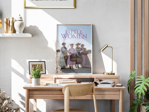 Little Women Poster, Retro Movie, Vintage Film, Gift for Siblings, Print Wall Art 4346609036