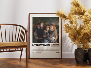 Little Women Poster, Retro Movie, Vintage Film, Greta Gerwig, Emma Watson 4412286222
