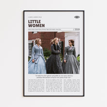 Little Women, Greta Gerwig, Retro Movie Poster, Custom Movie Poster Print 4421168039