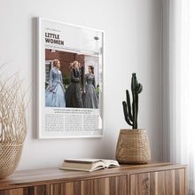 Little Women, Greta Gerwig, Retro Movie Poster, Custom Movie Poster Print 4421168039