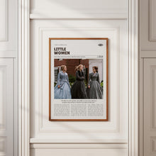 Little Women, Greta Gerwig, Retro Movie Poster, Custom Movie Poster Print 4421168039